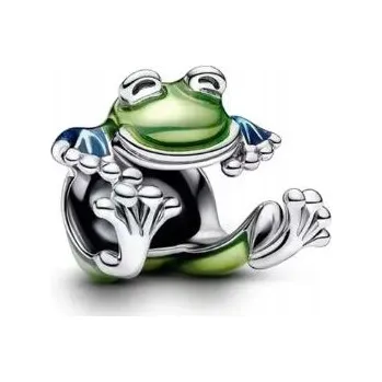 Přívěsek Přívěsek na náramek Simply Me stříbro 925 se zirkonem ve tvaru žáby