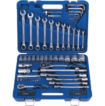 Gola sada SADA NÁŘADÍ KLÍČŮ GOLA 77 DÍLŮ 1/4 1/2 RAČNY OŘECHY