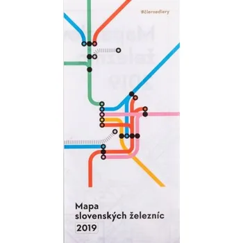Encyklopedie Mapa slovenských železníc 2024 - Ondrej Jób