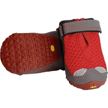 Obleček pro psa Outdoorová obuv pre psy Ruffwear Grip Trex Dog Boots-red-sumac-38mm