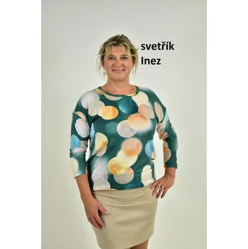 Dámský svetr Svetřík s 3/4 rukávem Inez , Kepa Style velikost: XXL