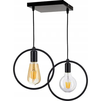 Závěsné stropní svítidlo ZÁVĚSNÉ SVÍTIDLO Edison Loft 2 E27 kruh
