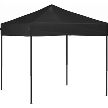 Zahradní stan OMAXI Skládací party stan černý 2 x 2 m 974315