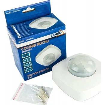 Pohybové čidlo Pohybový senzor Bemko B50-SES08WH