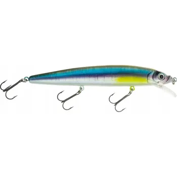 Umělá nástraha Tenký lovný wobler STRIKE PRO Alpha Minnow Sinking 11,5 cm A210S TONUJÍCÍ