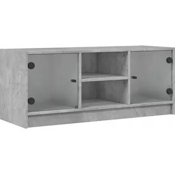 Televizní stolek TV stolek Beton 102x37x42 cm Šedá
