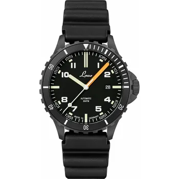 Hodinky Laco Himalaya 39 DLC Gumový NATO řemen černý