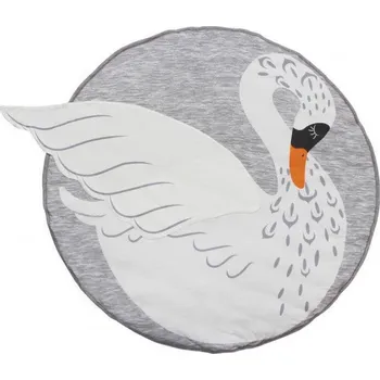 Hračka pro nejmenší ANNAM Dětská podložka labuť 85 cm