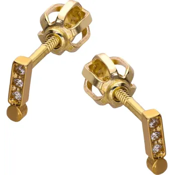 Náušnice Zlaton Náušnice žluté zlato 0.9g 000300711248