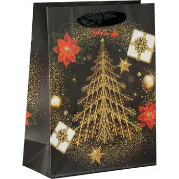 Dárková taška Vánoční dárková taška sob 24 cm