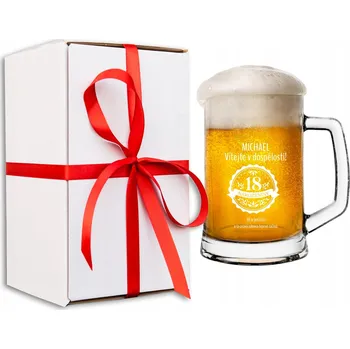 Sklenice Pivní krýgle Dekor-Laser 500 ml 1 ks