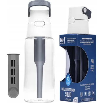 Filtrační láhev Dafi Solid 0,5 l stříbrná/šedá