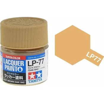 Tamiya Lacquer LP-77 Light Brown DAK 1942 10ml