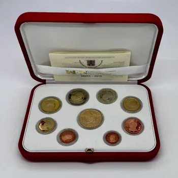 Sada zlaté mince a oběžných mincí Vatikán 2015 - Proof