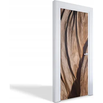 Fototapeta Ozdobná dekorativní fólie na dveře, nábytek, skříň – Zvadlé listí 75x205 cm