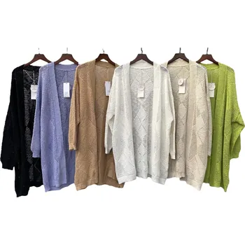 Dámský svetr Kardigan 7Day 101 barva: fialová-lila