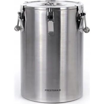 Termoska Termos na nápoje Prestona 30 l nerezová ocel stříbrný