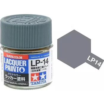 Modelářská barva Tamiya Lacquer LP-14 IJN Gray (Maizuru)/IJN Šedá 10ml