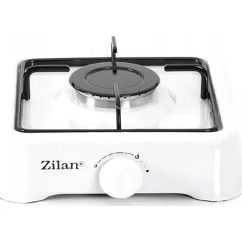 Turistický vařič PLYNOVÝ VAŘIČ 1 HOŘÁK PŘENOSNÝ BÍLÝ