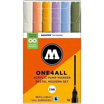 Fixy Molotow - One4All 127HS Pastelová sada Moderní