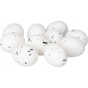 Velikonoční dekorace PLASTOVÁ VEJCE SKVĚLÁ VELIKONOČNÍ VEJCE VAJÍČKO 9 KS