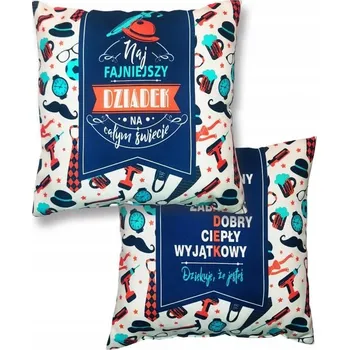 Polštář SUPER Polštář Pro Nejlepšího Dědečka S185BZ Den