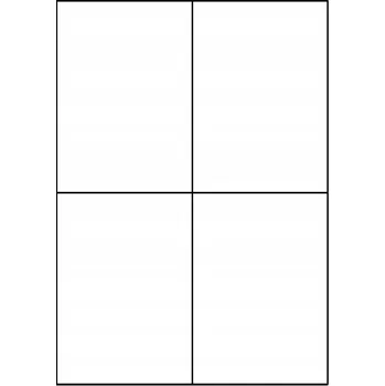 Speciální papír SAMOLEPICÍ ŠTÍTKY 105x148mm 100 LISTŮ