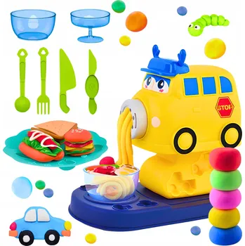 Modelovací hmota MODELÍNA ODŠŤAVŇOVAČ AUTOBUS SET MODELOVACÍ HMOTA FORMIČKY