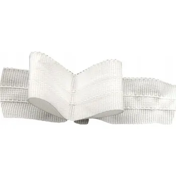 Příslušenství pro záclonu a závěs ŘASÍCÍ PÁSKA NA ZÁCLONY A ZÁVĚSY 2,5 cm - MOTÝLKOVÁ, PRO KONTRA ZÁHYBY, POMĚR 1:2