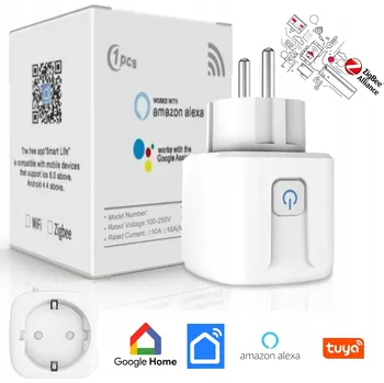 Elektrická zásuvka Zásuvka 7rT Chytrá elektrická zásuvka ZigBee