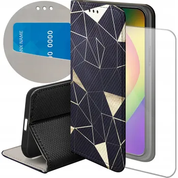 Pouzdro na mobilní telefon Flipové pouzdro Hello Case pro Xiaomi Redmi 9 zlaté