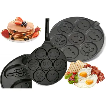 Pánev Pánev na vejce a lívance, pánev na palačinky, 27 cm, nepřilnavý povrch