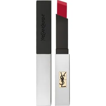 Přípravek na rty Yves Saint Laurent Rouge Pur Couture The Slim Sheer Matte matná rtěnka 105 Red Uncovered 2 g
