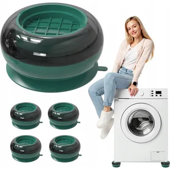 Praní a péče o prádlo Antivibrační podložky pod pračku, myčku – stabilizační, univerzální, 4 ks