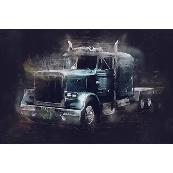 Obraz Cedule Track 6 - kamion