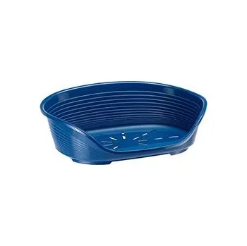 Pelíšek pro psa Pelech plast SIESTA DLX 10 modrý 93,5x68x28cm FP