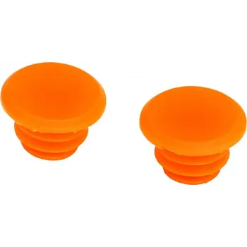 Řídítka zátka do řídítek DDK oranžová 2ks