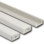 Přisazený hliníkový profil McLED PQ 17x8mm s mléčným difuzorem 2m ML-761.001.43.2