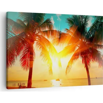 Obraz Obraz na plátně do obýváku, ložnice 70x50 krajina foto obrazy na zeď