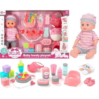 Panenka Panenka miminko Happy Kiddo čůrající mluvící s příslušenstvím 30 cm