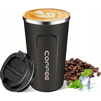 Termoska Termohrnek Aptel Coffee AG369B 510 ml černý