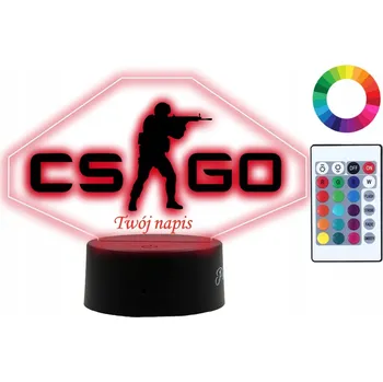 Lampička Plexido vícebarevná Noční lampa