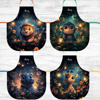 Kuchyňská zástěra Personalizovaná dětská zástěra se jménem – šitá v Polsku