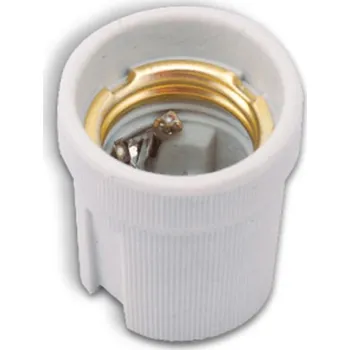 Objímka na žárovku Objímka keramická E27 4A 250V