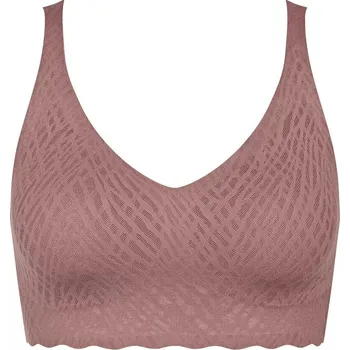 Podprsenka Bezešvá Braletka Sloggi ZERO Feel Bliss - Hnědá, BROWN M i343_10219598-1141-M