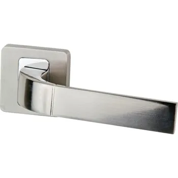 Dveřní kování Klika ESENTIA R62 nikel/satén/chrom