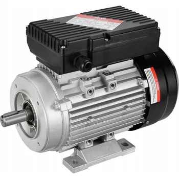 Zabezpečení domácnosti Elektromotor 0,75kW AC 220-240V 5,45A 1-fázový s drážkovanou hřídelí