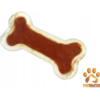 Pamlsek pro psa ALDA Hovězí kost s kuřecí náplní 500g G220