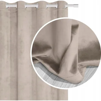 Obraz Závěs polozatemňovací s kroužky 140 cm x 250 cm