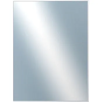 Koupelnový nábytek DANTIK - Zarámované zrcadlo - rozměr s rámem cca 60x80 cm z lišty Hliník bílá | P03-027 (7003027)